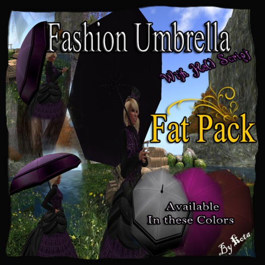 fashion umbrella FAT PACK