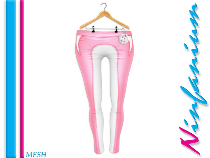 <-NINFANIUM->Roh-Roh Leggings(Pink)