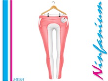 <-NINFANIUM->Roh-Roh Leggings(Coral)
