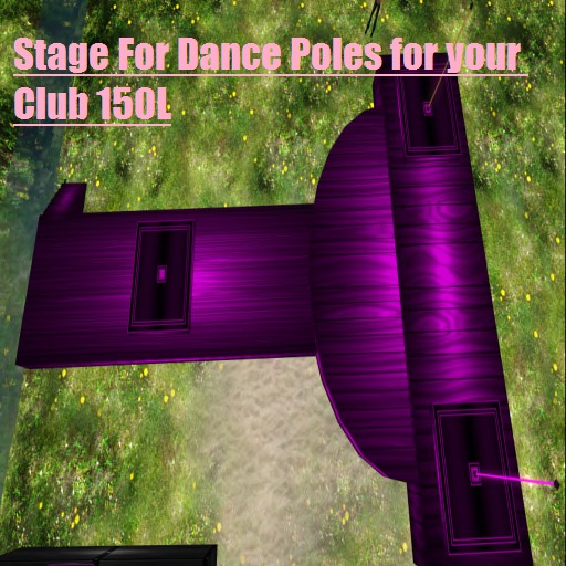 Stage For Dance Poles for your Club