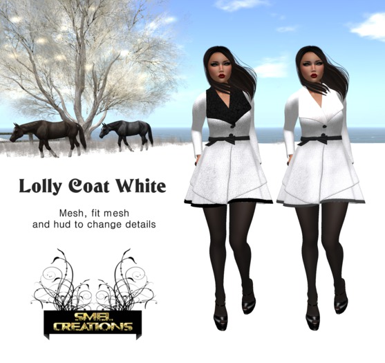 :. Smel Lolly Coat White