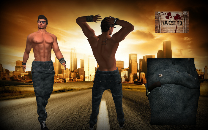 MEN_Jeans Freak Dark Grey