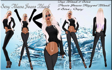 LSR - Sexy Alana Jeans Black