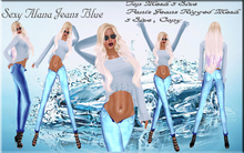 LSR - Sexy Alana Jeans Blue
