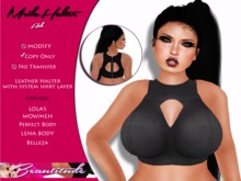 :[Beautitude]: Meila Halter [Berry] (Wear to Unpack)
