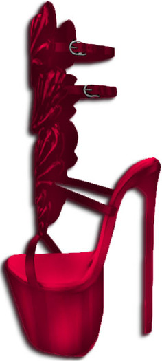 "B.I.P" Chastity Platforms (Lavender)