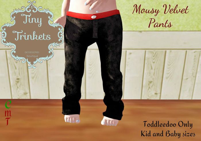 {T.T}Miss Mousy Velvet pants