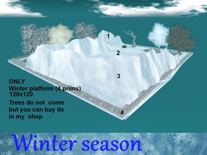 Winter Platform 120x120 free in my  shop  IW