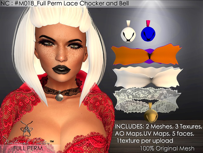 NC : #M01_Full Perm Shoe Remina Slink High Heel