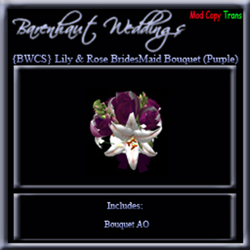 {BWCS} Bridal Bouquet