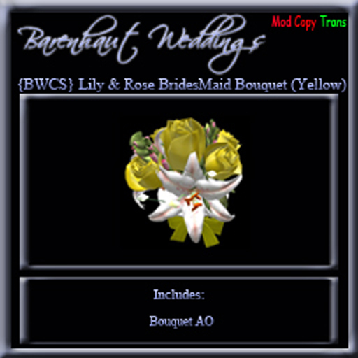 {BWCS} Bridal Bouquet
