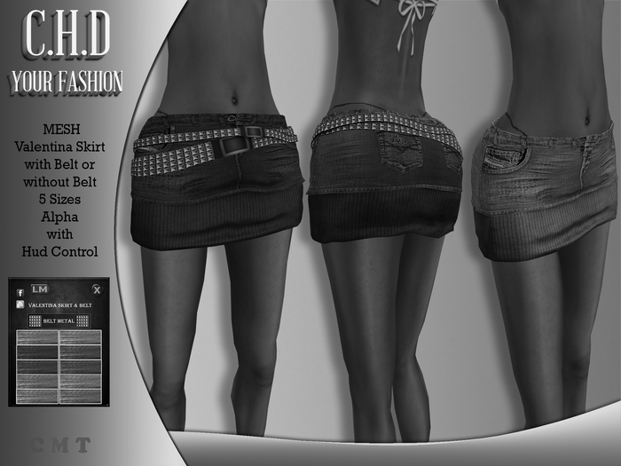Demo [C.H.D] Valentina Skirt & Belt