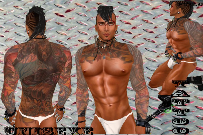 tattoo nhoss loup