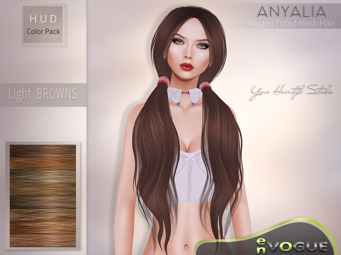 [enVOGUE] - HAIR Anyalia - Light Browns