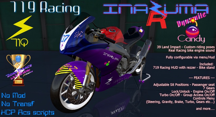 ⚡719 Racing Inazuma R Dynamite Candy (BOX)