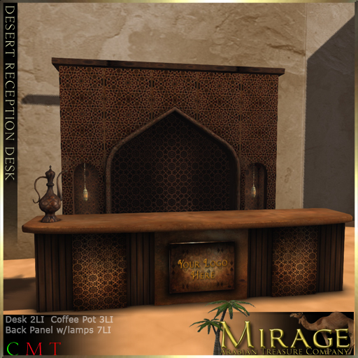 =Mirage= Desert Reception Desk