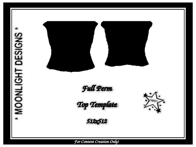 *MD* Full Perm Top Template