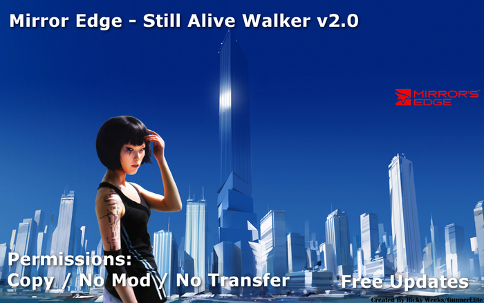 [SP] - Mirror's Edge - Still Alive Walker v2. [Click to Unpack]