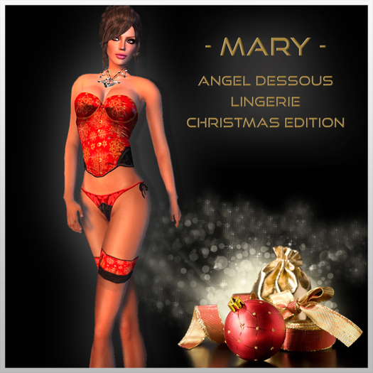 AngelDessous-Mary-christmas lingerie 01