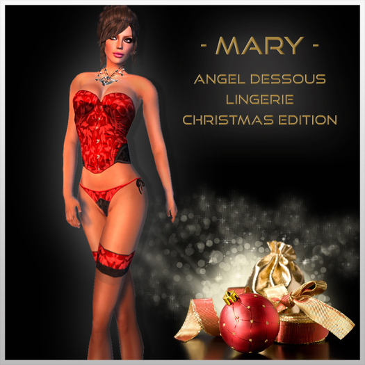 AngelDessous-Mary-christmas lingerie 02
