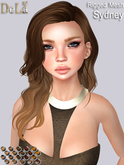 =DeLa*= Mesh Hair "Sydney" Orange Browns