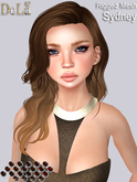 =DeLa*= Mesh Hair "Marinel" Orange Browns