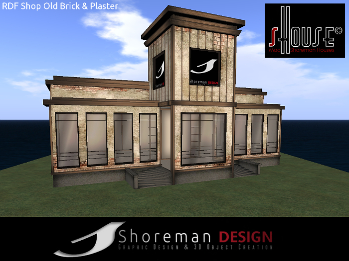 sHouse RDF Shop 001 Old Brick & Plaster [DB]