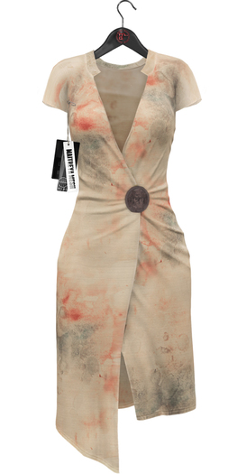 Maitreya Wrap Dress * Celestial