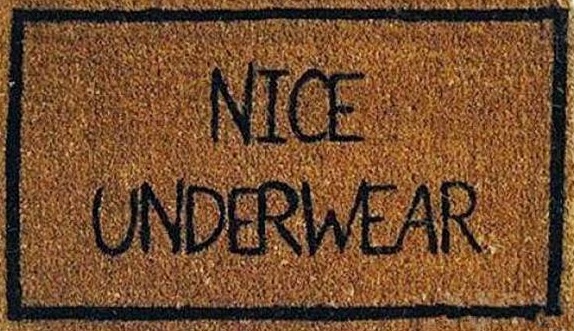 NICE UNDERWEAR Door mat