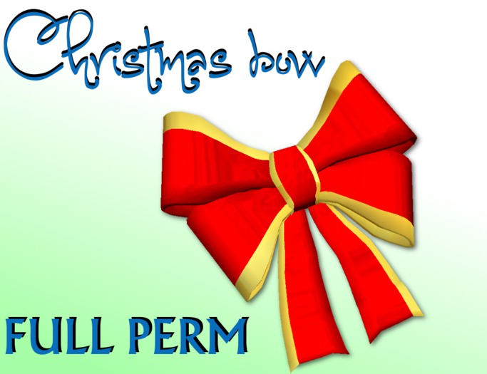 Xmas bow