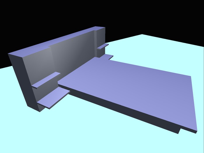 Aedifex Modern Bed Frame 1 LOW POLY FULL PERMS WITH UV MAP