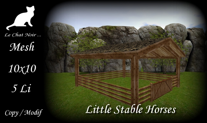 >.< LCN. Little Stable Horses