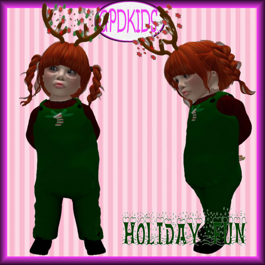 GPDKIDS Hoilday Fun Green