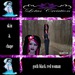 Skin shape goth black red woman