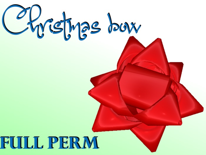 Xmas bow