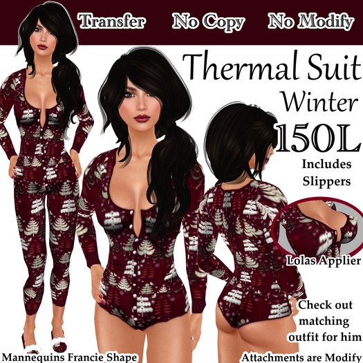 Short & Sweet Thermal Suit Winter