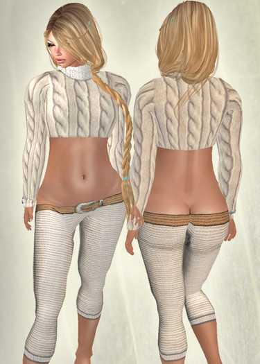 *Heart* - Alpine Cream Outfit