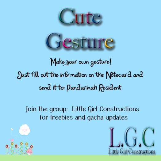 - LGC -   Pandah! Gesture