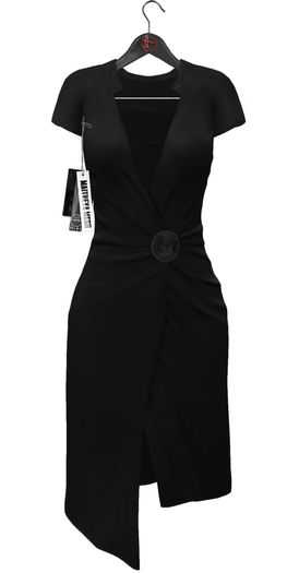 Maitreya Wrap Dress * Black