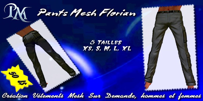 =PM= Pants Mesh Florian