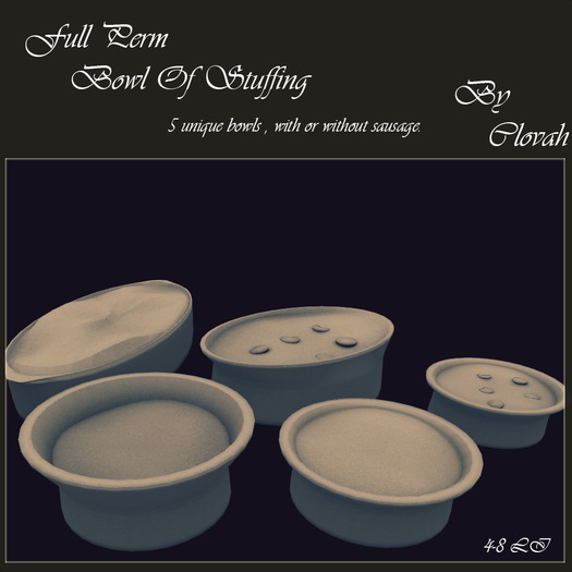 Full Perm Bowl Of Stuffing