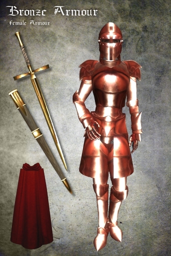  Avalon Knight - Bronze Armour (female)
