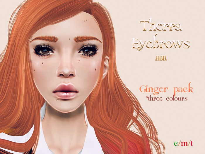.BBB. Therra Eyebrows - Ginger Pack