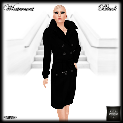 SAS - Wintercoat Black (Mesh)