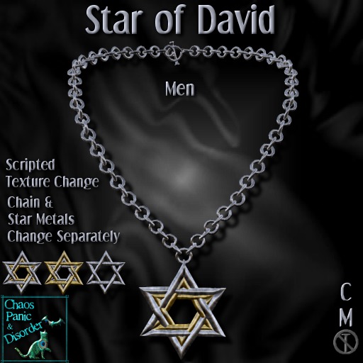 :*:CPD:*: Star of David Necklace v2 (Men)
