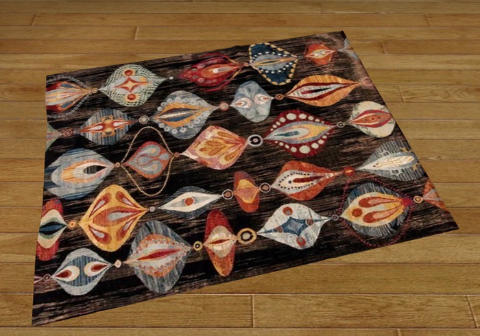 Mesh Rug v2 Holiday Brown