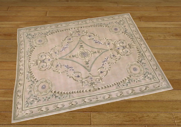 Mesh Rug v2 Beige Antique