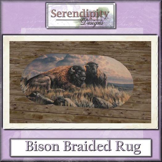 Serendipity Designs - Bison Braided Rug