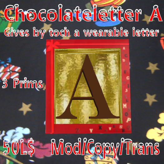 Chocoladeletter A (MN)(Box)