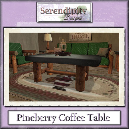 Serendipity Designs - Pineberry Coffee Table (boxed)